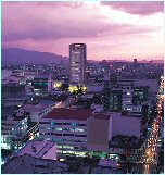 Night view of the San Jos�, Costa Rica city