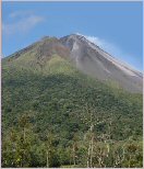 The Arenal Volcano in the Northern Plains of Costa Rica